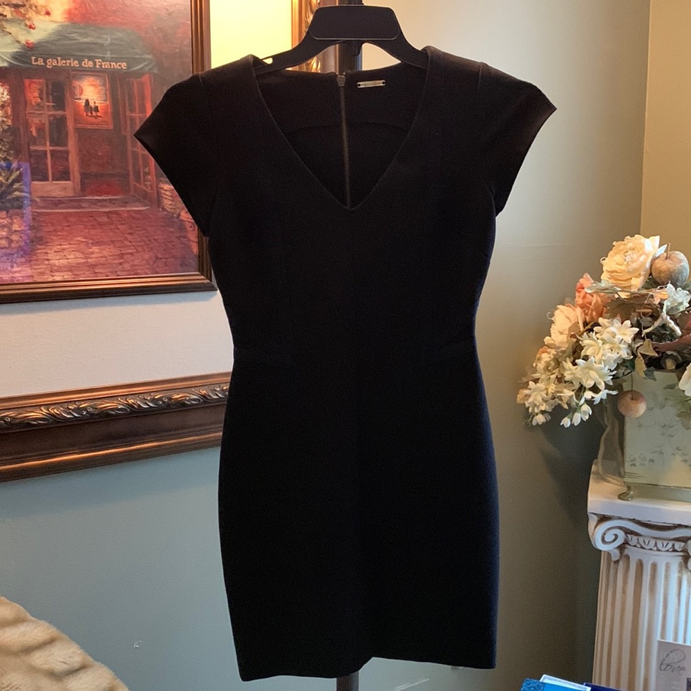 Rebecca Minkoff black short sleeve mini size 2